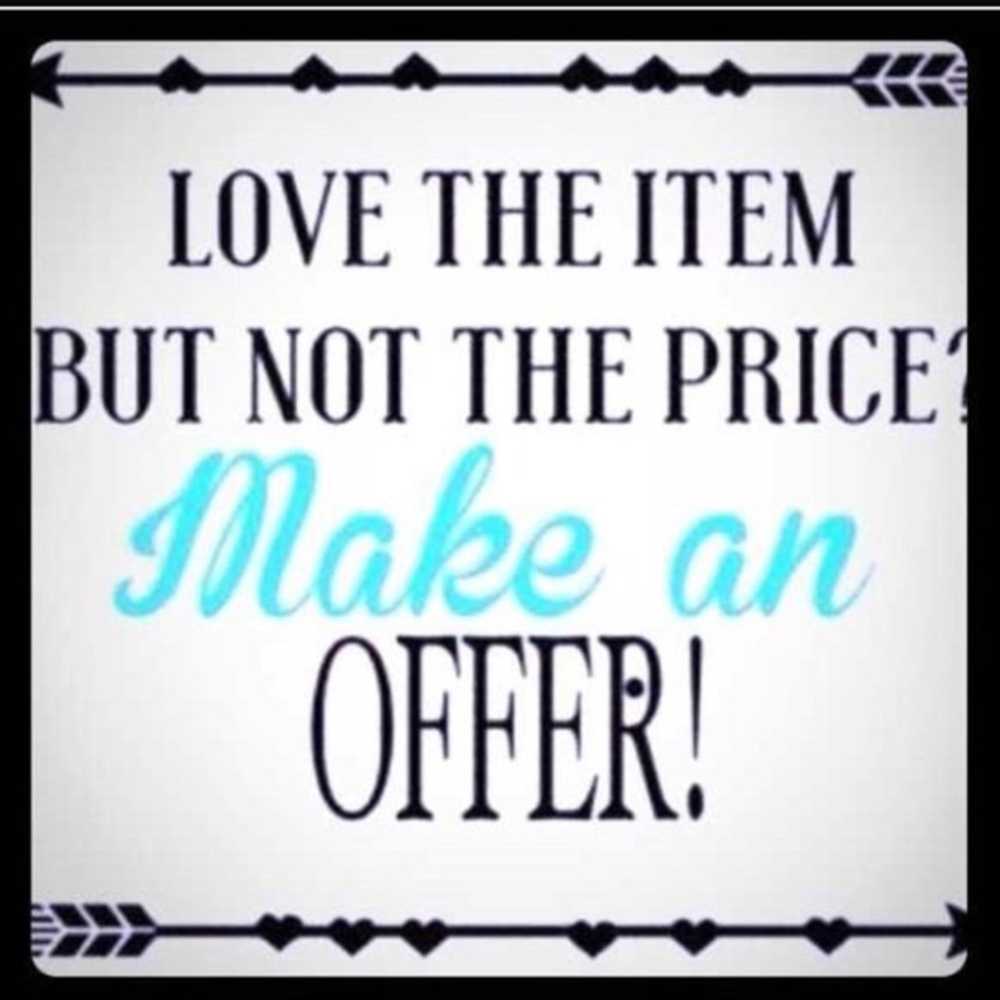 Open to offers... if you like something, OFFER 💕